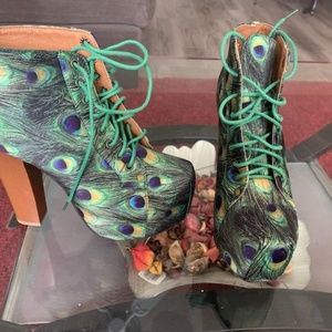 Peacock Boots